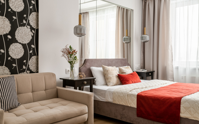 Apartment with Jacuzzi  Izumrud