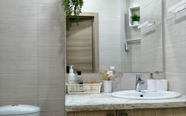 Квартира cо cвежим pемонтом, светлая и чистая