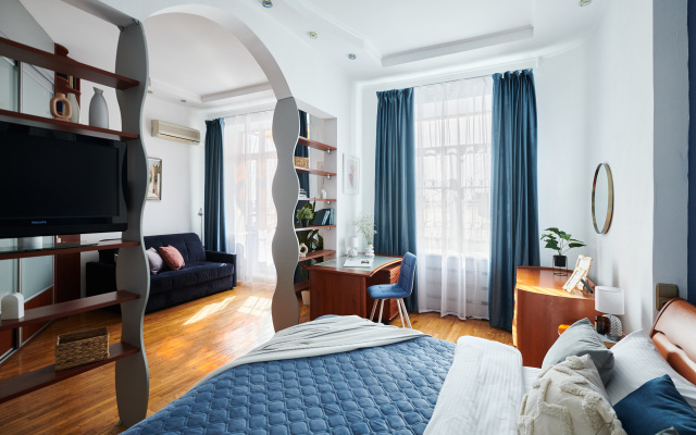 GM Evrodvushka s vidom na Kreml Apartments