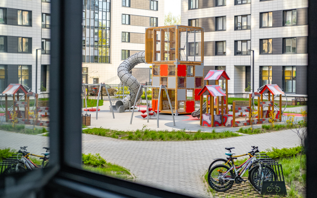 Artlayn vozle metro Staraya Derevnya Apartments