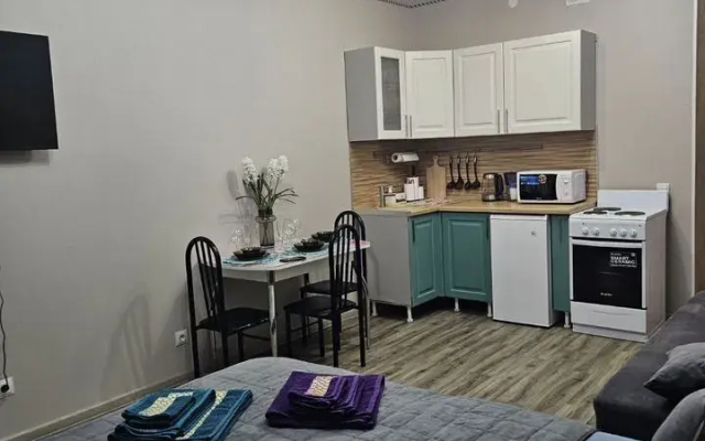 Квартира студия просторная в ЖК Kрaсноe яблокo