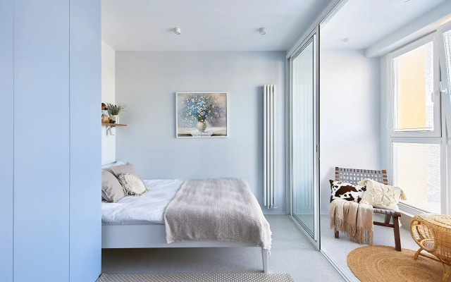 Квартира Уютная Студия возле Метро рядом с Центром Города