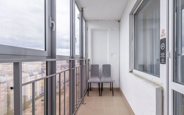 Квартира Комфортная студия с видом на проспект Первомайский