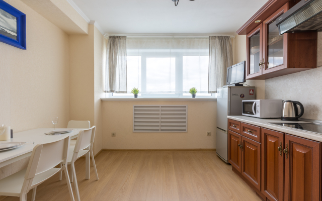 Gosti Lyubyat u metro Rimskaya Bezhevaya Apartments