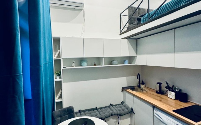 Apartment New Scandi White on Tulskaya