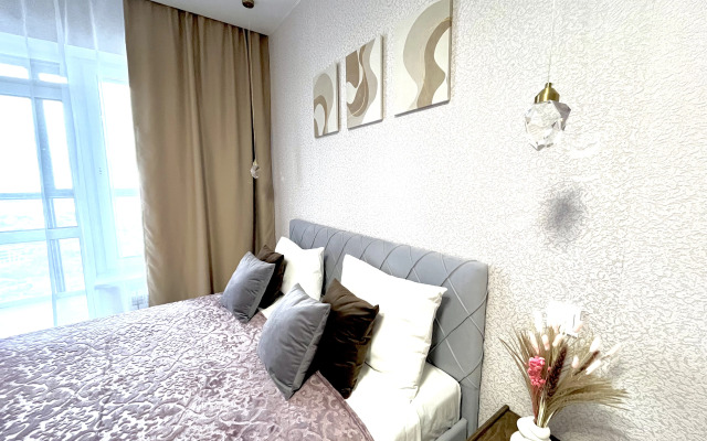 Квартира Неотель панорамная в центре города, рядом ВГТУ, Цирк