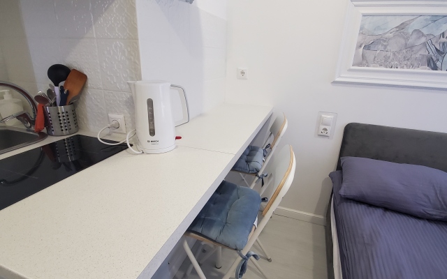 Квартира Студия с дизайнерским ремонтом недалеко от центра Москвы