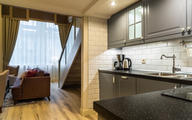 Апартаменты D на Чайковского с двумя спальнями №3