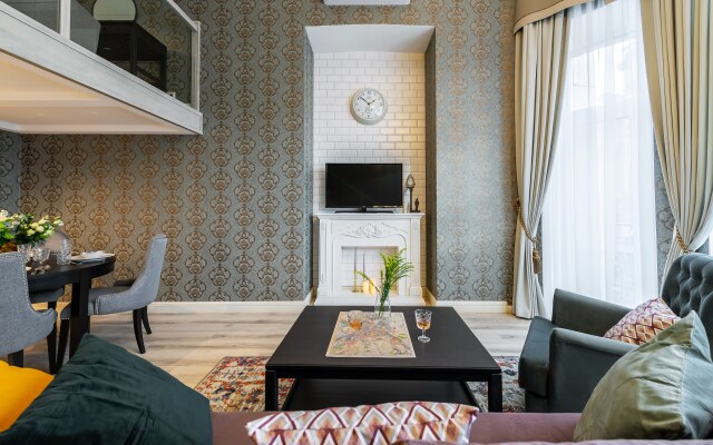 Апартаменты D на Чайковского с одной спальней №2