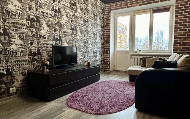 Квартира Контемпорари с элементами лофт