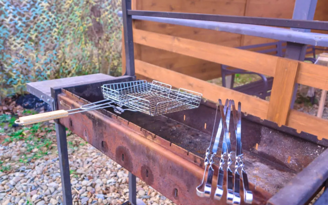 Частный дом Загородный комплекс на берегу реки с баней