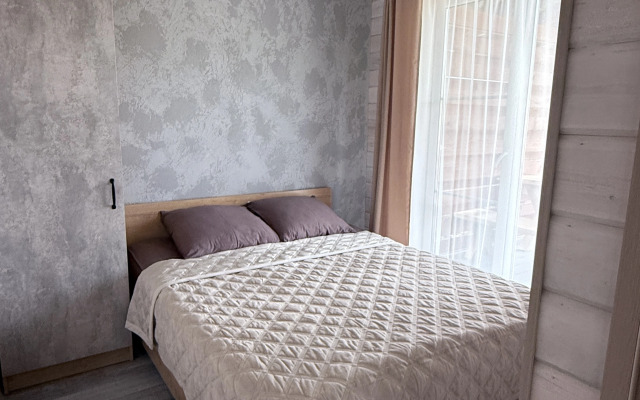 Шале с террасой в горах