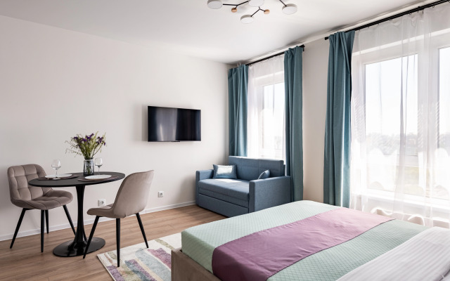 Lavandovye Sny - krasivyj vid na gorod s 31 etazha Flat