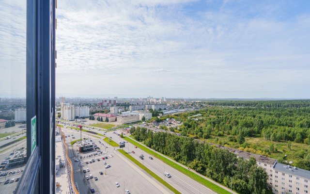 Квартира Ваш уютный уголок в Екатеринбурге с шикарным видом