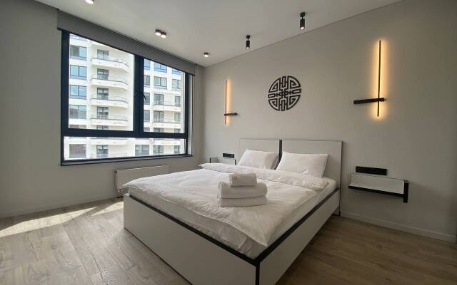 2-komnatnye HomeApart P. Mstislavtsa, 12 Apartments