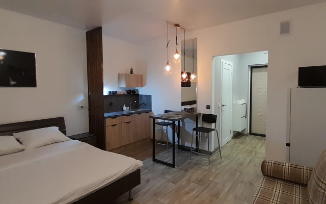 Апартаменты Уютные студии у Речного вокзала 1