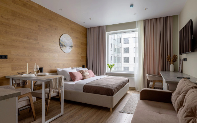U Metro Ladozhskaya Apartment