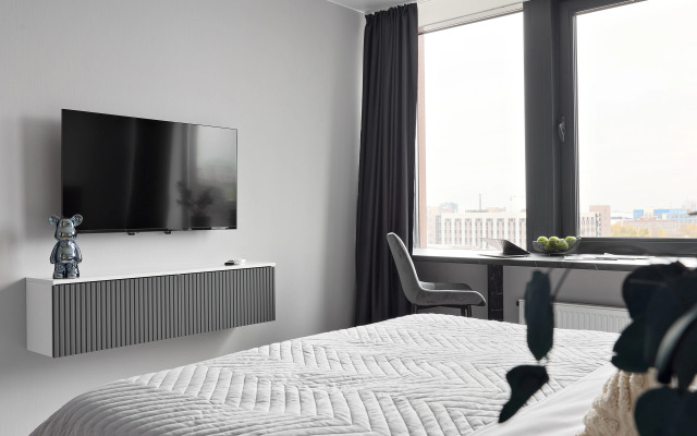 Апартаменты Уютная Студия у Метро 1018-1