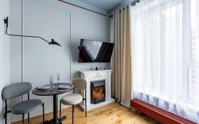 Апартаменты Этюд в багряных тонах