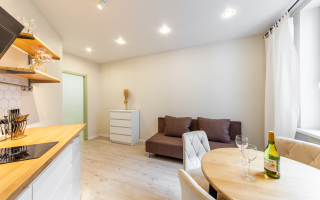 Квартира Стильная однокомнатная квартира в новом ЖК на Фрунзенской