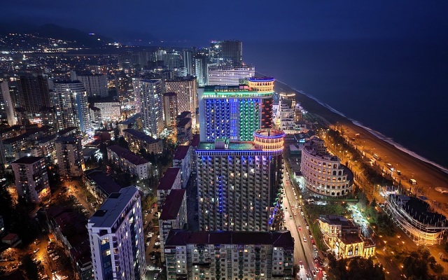 Апартаменты с видом на море на высоком этаже