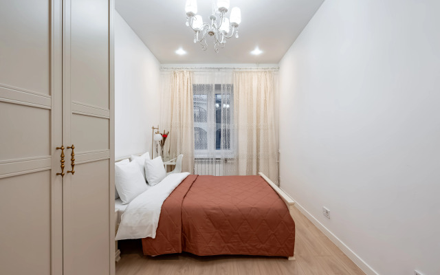 Апартаменты Sergeew Apartments 3-х комнатный Делюкс на Набережной Макарова