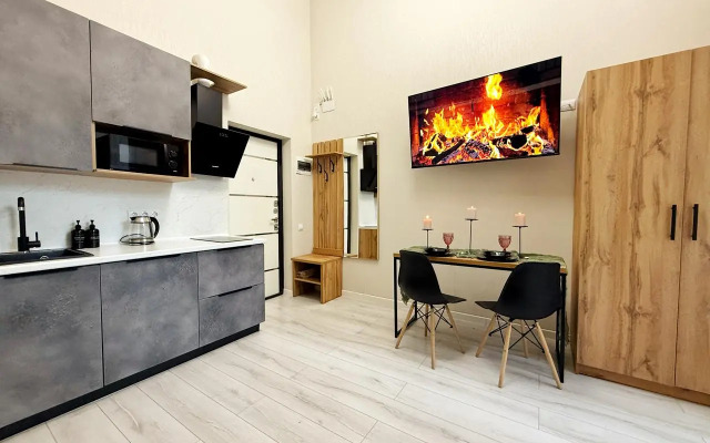 Апартаменты двухуровневые Три минуты до пляжа