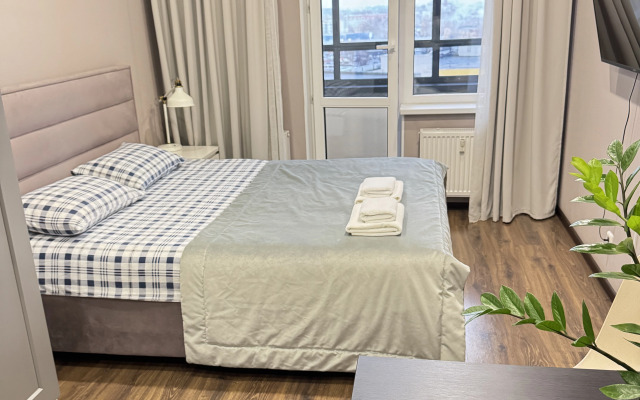 Апартаменты Студия с Балконом и Красивым Видом Париж