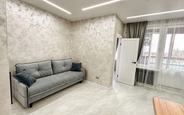 S vidom na Volgu Flat