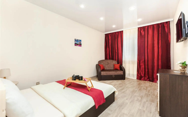 Odnokomnatnyye apartamenty v novom zhilom komplekse Kristall Apartments