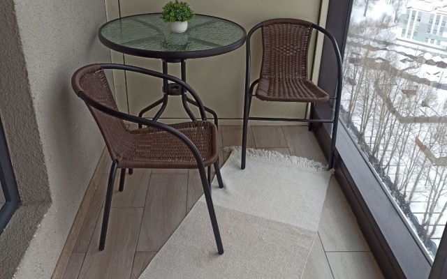 Апартаменты Студия Natalie Apartments Пулковское шоссе 14 Е (16)