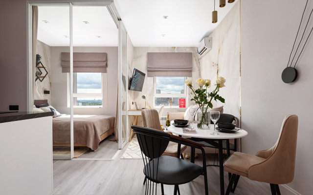 DVA GORODA u metro Spartak Flat Apartments