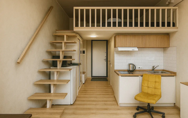 Апартаменты Двухуровневый на Окружной