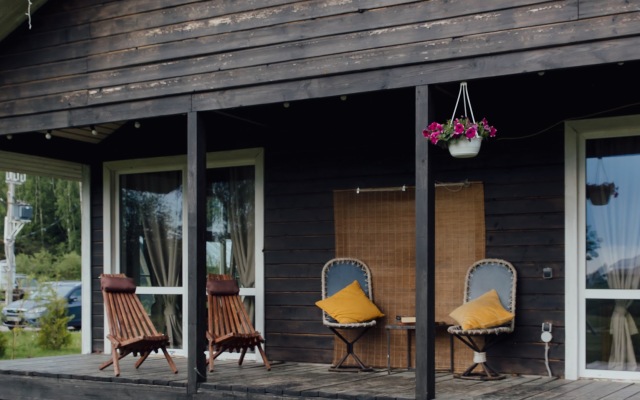 Шале с камином