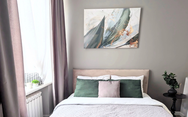 Квартира студия Зеленый лист