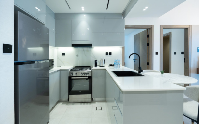 Apartment Keyrock Living - Binghatti Canal Sky Retreat