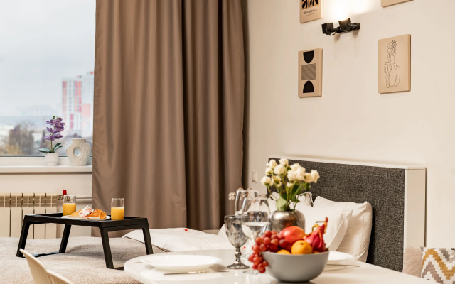 Апартаменты SKY INN Color Grey