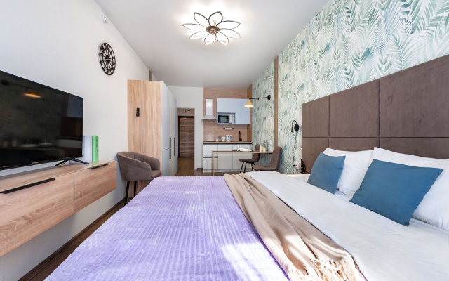 Апартаменты ApartMe Варфоломеевская, 2-местная студия