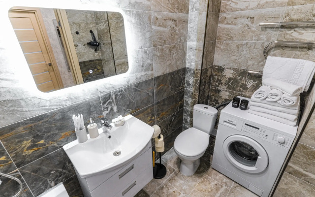 Апартаменты 2 к. iZi Apart рядом с аквапарком. ЖК Зенит