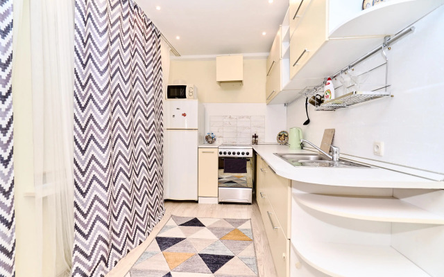 Квартира светлая Евродвушка с тремя отдельными спальными местами