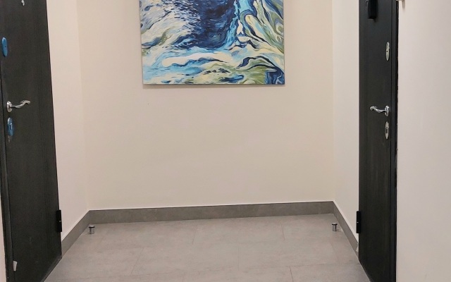 Квартира Уютная квартира-студия с видом на Бугринский мост