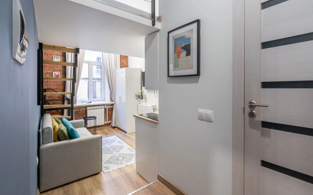 Studiya S Dizaynerskim Remontom V Centre Flat