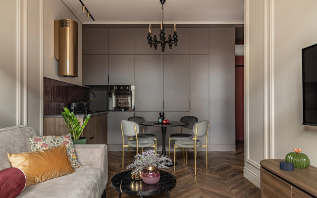 Квартира Moscow Deluxe Apartments Family Suite Zorge