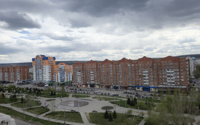 Апартаменты с видом на сквер Ермакова
