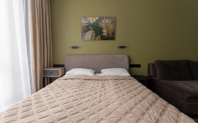 Квартира New Horizon STAY с авторским интерьером в престижном жилом комплексе рядом с Московским вокзалом