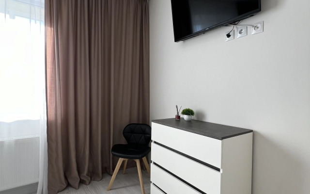 Квартира Студия с двуспальной кроватью