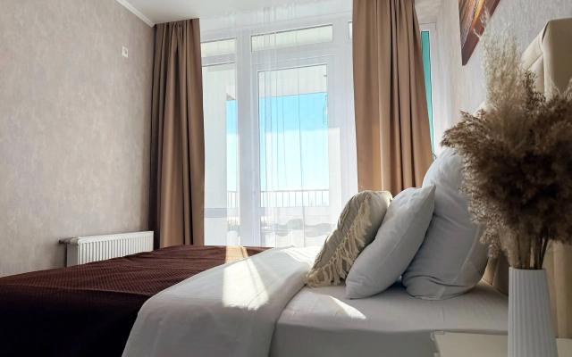 Квартира Евродвушка с видом на море. Для четверых