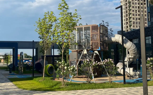 Апартаменты Студия на Шелепихинской Набережной Сапфир