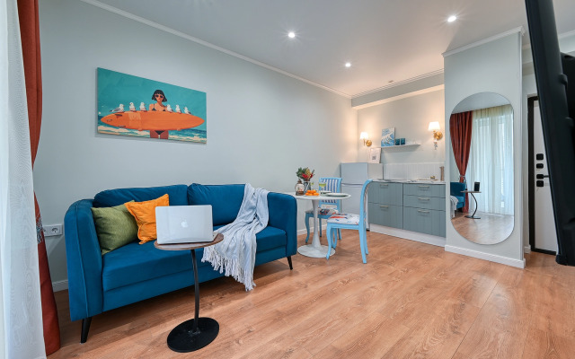 Квартира Уютная с Бассейном на Территории МореСолнцеАпарт