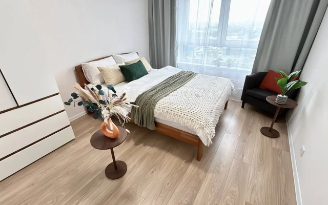 Квартира Просторная однокомнатная для 4х гостей